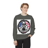 Sweatshirt — Patriotic 'God Money Power' Graphic Crewneck