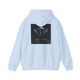 Angel Of Death Hoodie — Gothic Black & White Graphic Sweatshirt