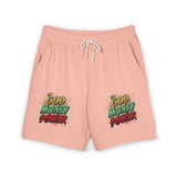 God Money Power Sweat Shorts — Graphic Fleece Lounge Shorts