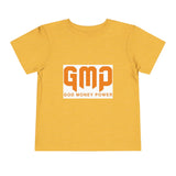 Toddler Tee — GMP (God Money Power) Orange Logo