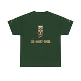 God · Money · Power Tee — GMP Gold Block Logo T-Shirt