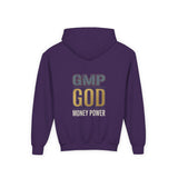 GMP GOD Youth Hoodie — "Money Power" Graphic Pullover