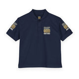 Youth Polo Shirt – GMP GOD Money Power Graphic