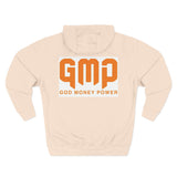 GMP "God Money Power" Hoodie — Bold Orange Streetwear Fleece
