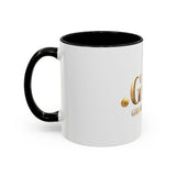 God Money Power (GMP) Accent Coffee Mug — Inspirational Religious Coffee Cup