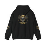 God Money Power Eagle Hoodie — GMP Graphic Hooded Sweatshirt