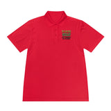 Faith & Hustle Polo — "Put God First, Hustle for the Money, Put Yourself in Power" Sport Shirt