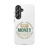 Phone Case — "God Money Power" Inspirational Religious Design