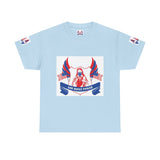 Patriotic 'God Money Power' Tee — Americana Flag Graphic T-Shirt