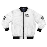 GMP 'God Money Power' White Bomber Jacket — Logo Streetwear
