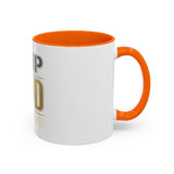 GMP GOD Money Power Accent Coffee Mug — Motivational Office Gift (11/15oz)