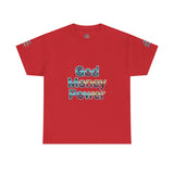 Graphic Tee — "God Money Power" Spiritual Streetwear T-Shirt