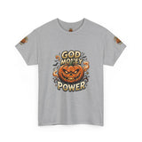 God Money Power- Pumpkin Halloween T-Shirt
