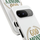 Phone Case — "God Money Power" Inspirational Religious Design