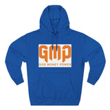 GMP "God Money Power" Hoodie — Bold Orange Streetwear Fleece