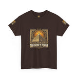 Pyramid Sun Graphic Tee — "You Make Me Whole" Cotton T-Shirt