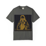 Religious Icon Graphic T‑Shirt — "God Money Power" Vintage Streetwear