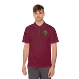 Tiger Crest Polo — 'God • Money • Power' Men's Sport Shirt