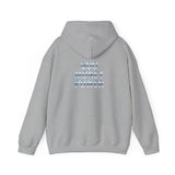 Hoodie — "God Money Power" Chrome Text Pullover