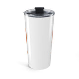 20oz Insulated Tumbler — Bold Orange “Money Power” Logo Drink Cup