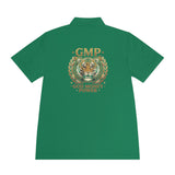 GMP Tiger Crest Polo — God Money Power Chest & Back Logo