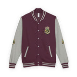 God Power Letterman Jacket — Retro Faith Varsity Coat