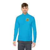 God Money Power Quarter-Zip Pullover — Bold Graphic Faith & Prosperity Pullover