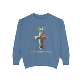 GMP Cross Sweatshirt — "God Money Power" Graphic Crewneck