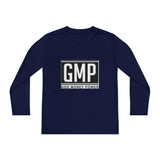 Youth Long Sleeve Tee — GMP "God Money Power" Graphic