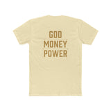 God Money Power Tee — Bold Faith & Hustle Graphic T-Shirt