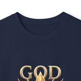 Long Sleeve Tee — GOD MONEY POWER Graphic Shirt