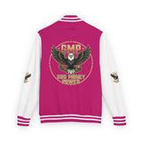 Letterman Jacket — GMP God Money Power Eagle Retro Varsity Jacket