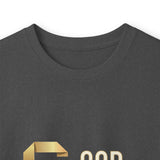 GMP Long Sleeve Tee — God Money Power Gold Graphic