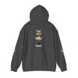 Gold Crown One Hoodie — Minimalist Royal Emblem Hooded Sweatshirt
