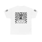 T-Shirt — 'God Money Power' Retro Buddha Graphic Tee