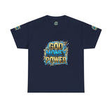 God Money Power T-Shirt — Bold Christian Faith & Prosperity Graphic Tee