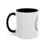 GMP Monogram Accent Coffee Mug — Gold Circle Initials (11/15oz)