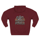 God Money Power Hoodie — Graphic Faith & Hustle Pullover