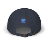 Dad Cap — Blue Sequin Statue Patch Embroidered Baseball Hat
