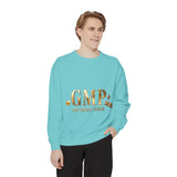 GMP "God Money Power" Sweatshirt — Gold Foil Graphic Crewneck