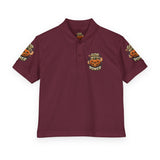 Kids' Halloween Pumpkin Polo - "God Money Power" Graphic