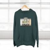 God Money Power Hoodie — Three-Panel Fleece Graphic Hoodie