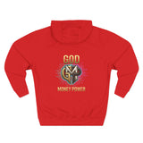 Three-Panel Fleece Hoodie