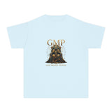 GMP 'Gold Money Power' Youth Tee — Regal Throne Graphic Kids T‑Shirt