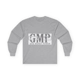 GMP "God Money Power" Long Sleeve Tee - Faith & Prosperity Graphic Shirt