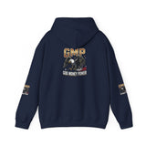 GMP Eagle Hoodie — "God Money Power" Patriotic Graphic Sweatshirt