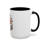 Halloween Pumpkin "GMP: God Money Power" Accent Coffee Mug — Spooky Fall Gift (11/15oz)