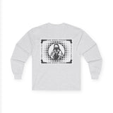 God Money Power Graphic Long Sleeve Tee