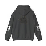 God Money Power Hoodie — Bold Religious Graphic Pullover