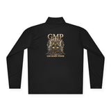 Quarter-Zip Pullover — "GMP God Muscle Power" Logo Athletic Pullover